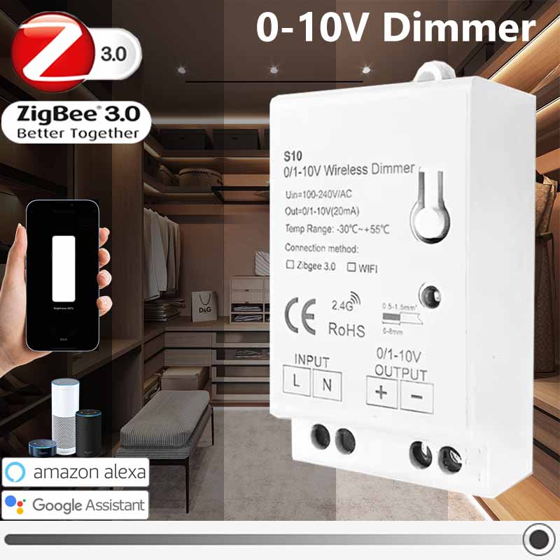 Zigbee Coordinator Stick - Controlador Dimmer Zigbee 3.0 0-10V 1-10V
