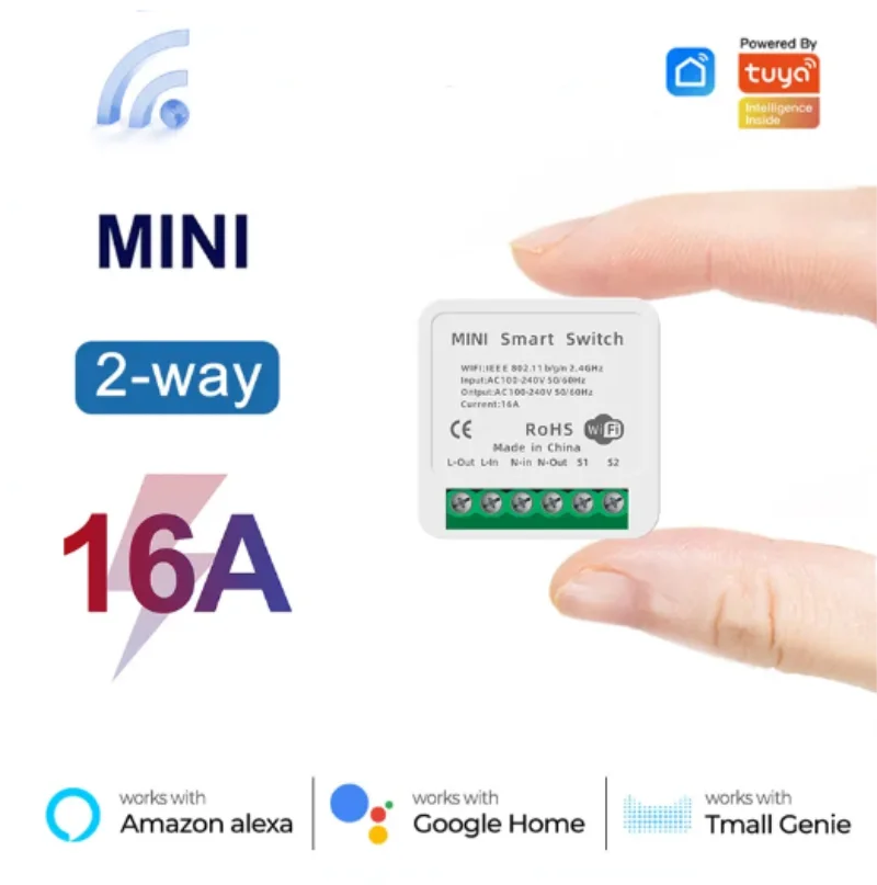 Home Automation Ideas - Interruptor WiFi Mini 16A com Controle