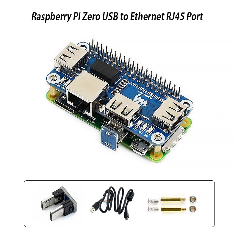 Pi Zero W Board - Raspberry pi usb para ethernet rj45
