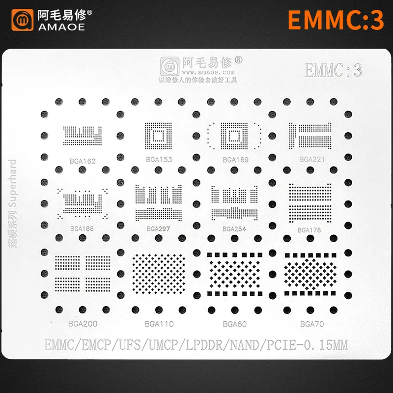 Amaoe-Reballing Stencil, 0,15m - Tasmota Flash Tool avaliação e preço