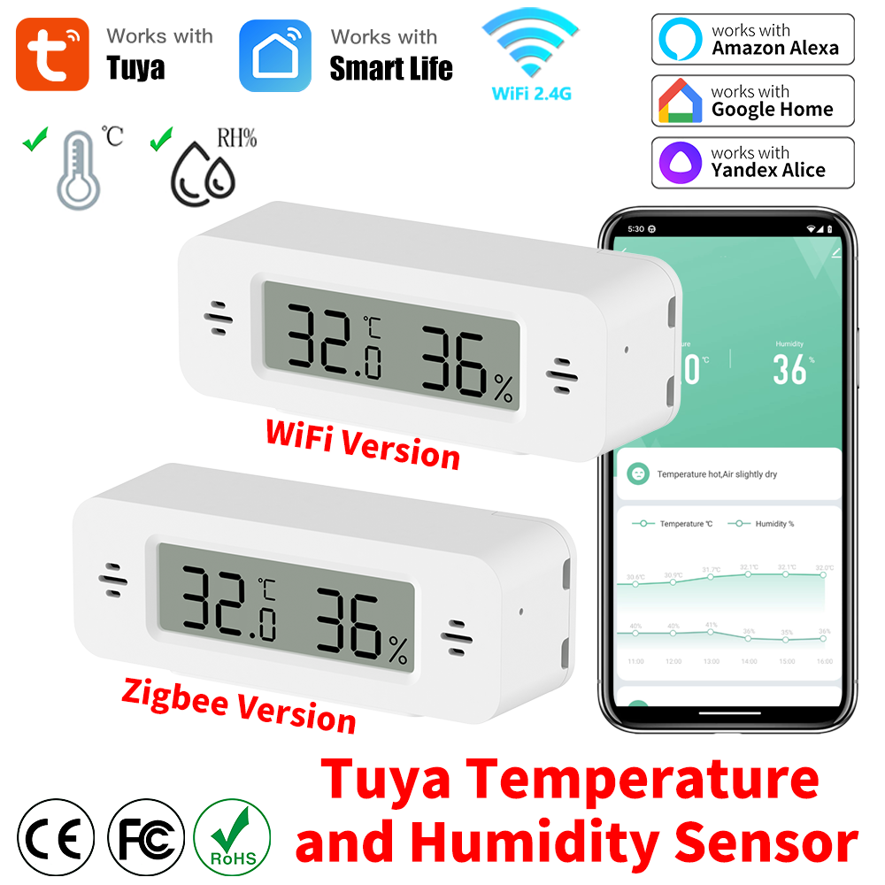 Tuya wifi/zigbee sensor de umi - Home Automation Ideas avaliação e preço