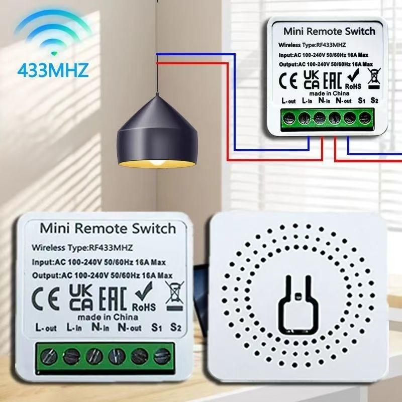 Interruptor Inteligente RF 433 - Diy Home Automation Controller avaliação e preço