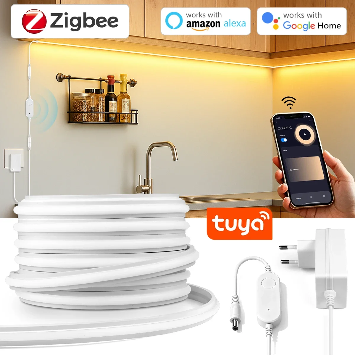 Fita de LED Neon Zigbee 3.0 24 - Zigbee Coordinator Stick avaliação e preço